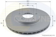ADC0260V Brzdový kotouč COMLINE