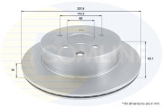 ADC0271V Brzdový kotouč COMLINE
