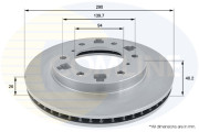 ADC0359V Brzdový kotouč COMLINE