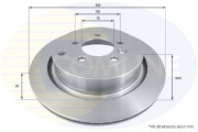 ADC1324V Brzdový kotouč COMLINE