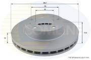 ADC1572V Brzdový kotouč COMLINE
