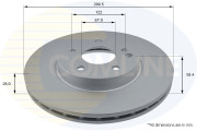 ADC1627V Brzdový kotouč COMLINE