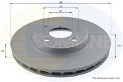 ADC1673V Brzdový kotouč COMLINE