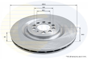 ADC2602V Brzdový kotouč COMLINE