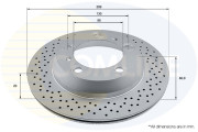 ADC2909V Brzdový kotouč COMLINE