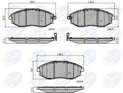 CBP31585 Sada brzdových destiček, kotoučová brzda Comline COMLINE