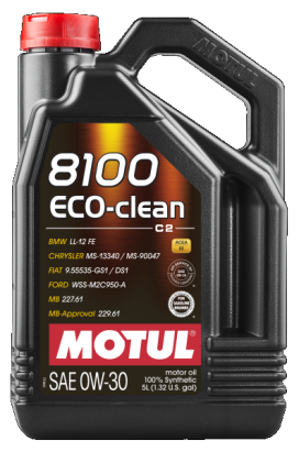 102889 Motorový olej 8100 ECO-CLEAN 0W-30 MOTUL