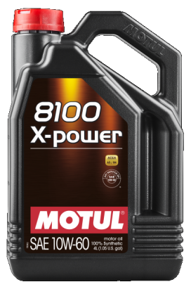 106143 MOTUL  106143 10W/60 MOTUL 8100 X-POWER /4L MOTUL