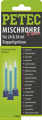 98603 Směšovací trubka, kartuše MIXING TUBE FOR 24 ML & 50 ML PETEC