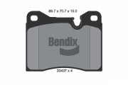 BPD1315 Sada brzdových destiček, kotoučová brzda BENDIX Braking