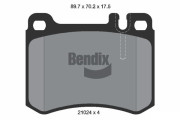 BPD1742 Sada brzdových destiček, kotoučová brzda BENDIX Braking