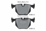 BPD1774 Sada brzdových destiček, kotoučová brzda BENDIX Braking