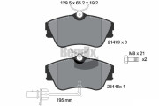 BPD1799 Sada brzdových destiček, kotoučová brzda BENDIX Braking