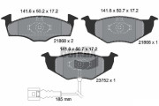 BPD1855 Sada brzdových destiček, kotoučová brzda BENDIX Braking