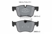 BPD1573 Sada brzdových destiček, kotoučová brzda BENDIX Braking