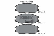 BPD2028 Sada brzdových destiček, kotoučová brzda BENDIX Braking