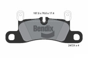 BPD1601 Sada brzdových destiček, kotoučová brzda BENDIX Braking