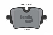 BPD2265 Sada brzdových destiček, kotoučová brzda BENDIX Braking