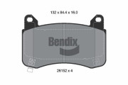 BPD2399 Sada brzdových destiček, kotoučová brzda BENDIX Braking