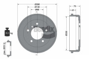BDM1003 Brzdový buben BENDIX Braking