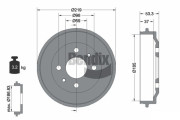 BDM1004 Brzdový buben BENDIX Braking