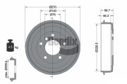 BDM1019 Brzdový buben BENDIX Braking