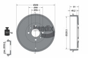BDM1024 Brzdový buben BENDIX Braking