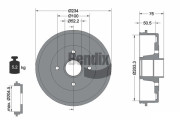 BDM1041 Brzdový buben BENDIX Braking