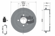 BDM1053 Brzdový buben BENDIX Braking