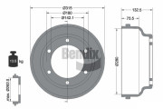 BDM1064 Brzdový buben BENDIX Braking