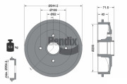 BDM1069 Brzdový buben BENDIX Braking