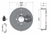 BDM1076 Brzdový buben BENDIX Braking