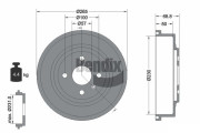BDM1085 Brzdový buben BENDIX Braking