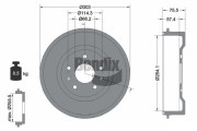 BDM1089 Brzdový buben BENDIX Braking