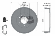 BDM1099 Brzdový buben BENDIX Braking
