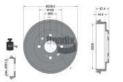 BDM1112 Brzdový buben BENDIX Braking