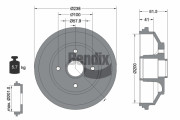 BDM1137 Brzdový buben BENDIX Braking