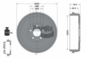 BDM1154 Brzdový buben BENDIX Braking
