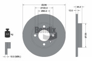 BDS1221 Brzdový kotouč BENDIX Braking