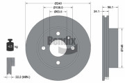 BDS1851 Brzdový kotouč BENDIX Braking