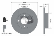 BDS1866 Brzdový kotouč BENDIX Braking