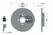 BDS2002 Brzdový kotouč BENDIX Braking