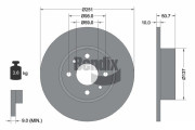 BDS1110 Brzdový kotouč BENDIX Braking