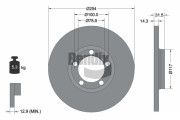 BDS2141 Brzdový kotouč BENDIX Braking