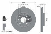 BDS1425 Brzdový kotouč BENDIX Braking