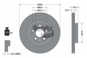BDS1096 Brzdový kotouč BENDIX Braking