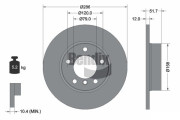BDS1654 Brzdový kotouč BENDIX Braking