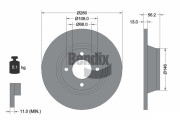 BDS1754 Brzdový kotouč BENDIX Braking