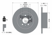 BDS1902 Brzdový kotouč BENDIX Braking