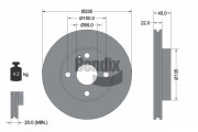 BDS1937 Brzdový kotouč BENDIX Braking